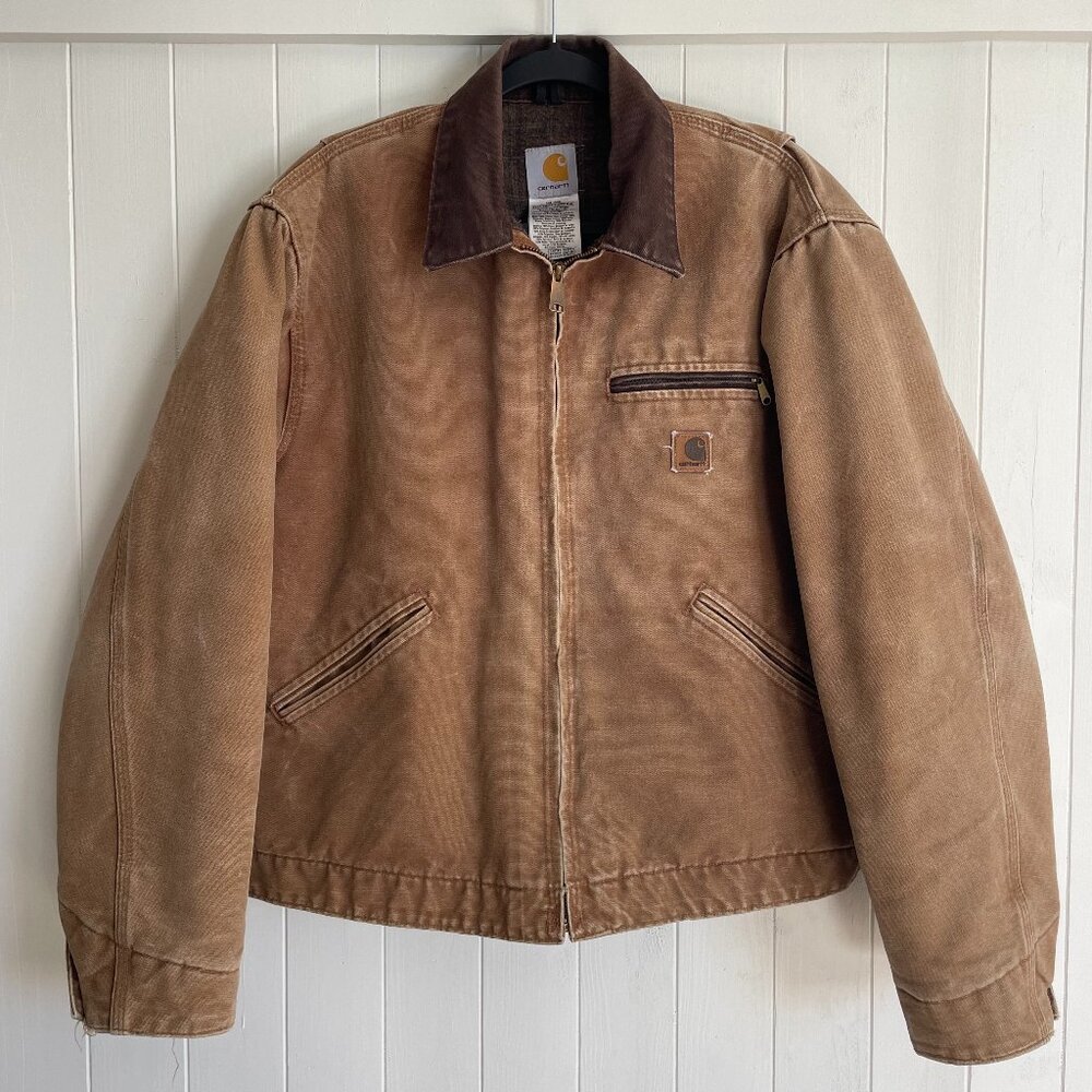 Carhartt Detroit Jacket J97 BRN USA Large
